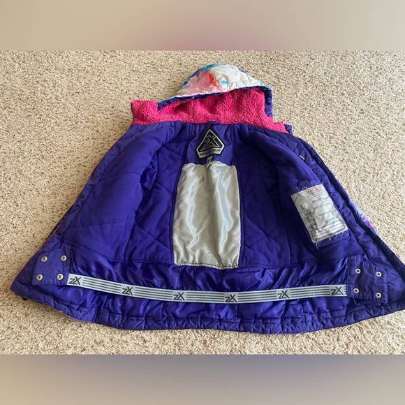 ZeroXposure youth girls size 10-12 weather resistant ski jacket - Picture 2 of 12